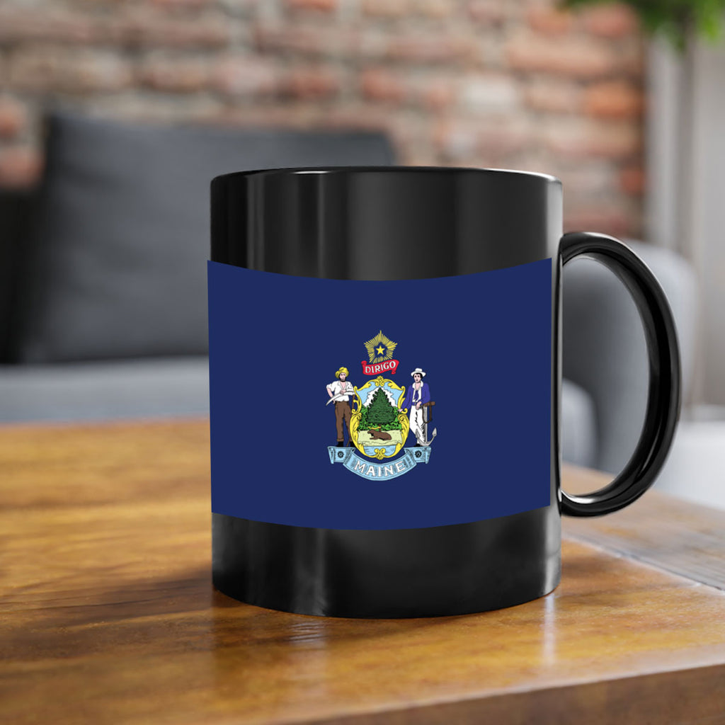 Maine 33#- Us Flags-Mug / Coffee Cup