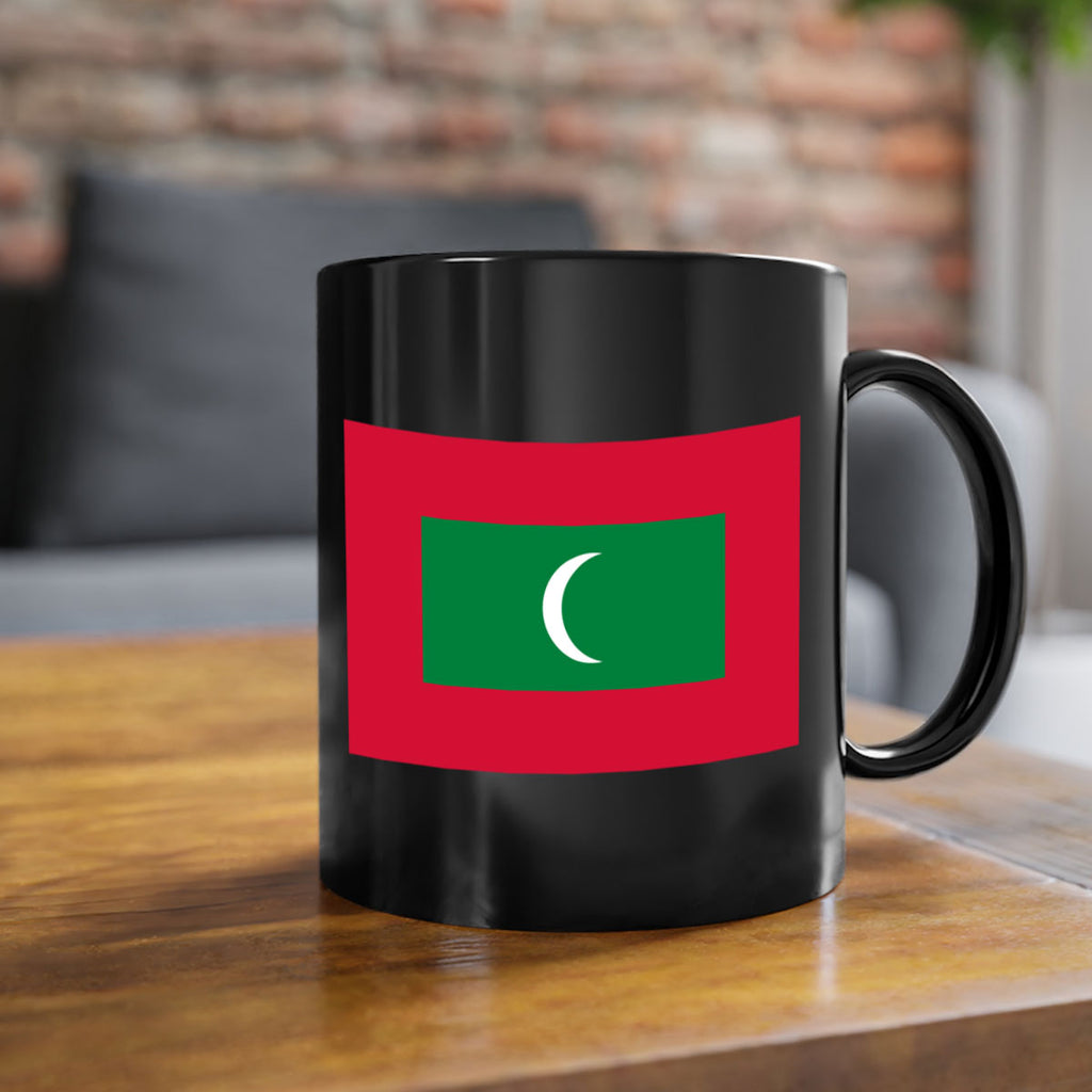 Maldives 93#- world flag-Mug / Coffee Cup