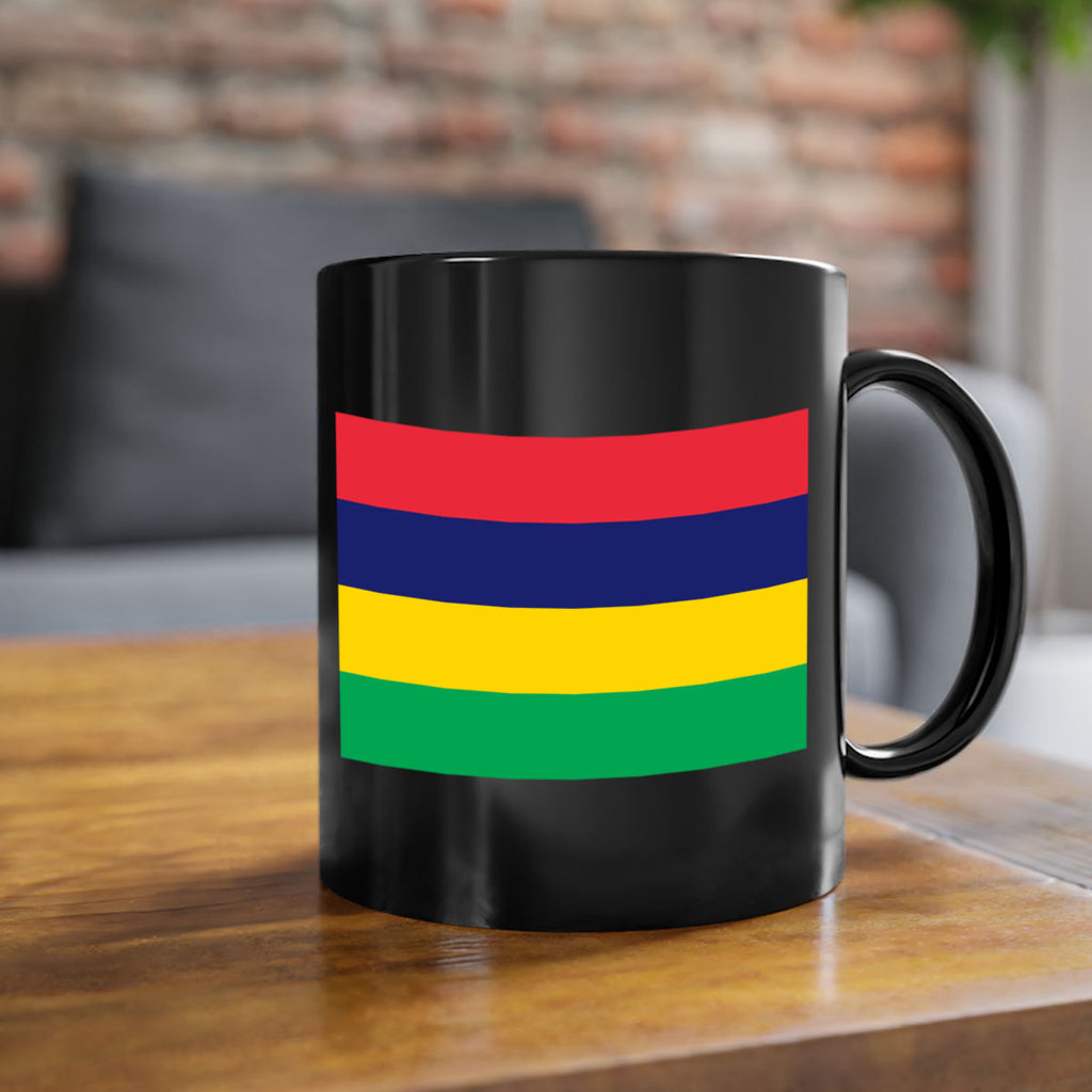 Mauritius 88#- world flag-Mug / Coffee Cup