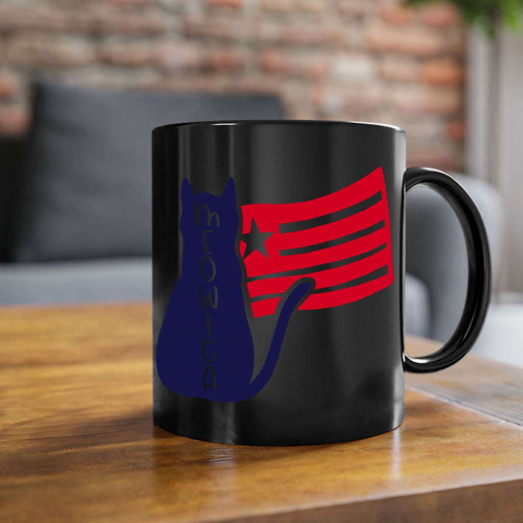 Meowica Style 166#- 4th Of July-Mug / Coffee Cup