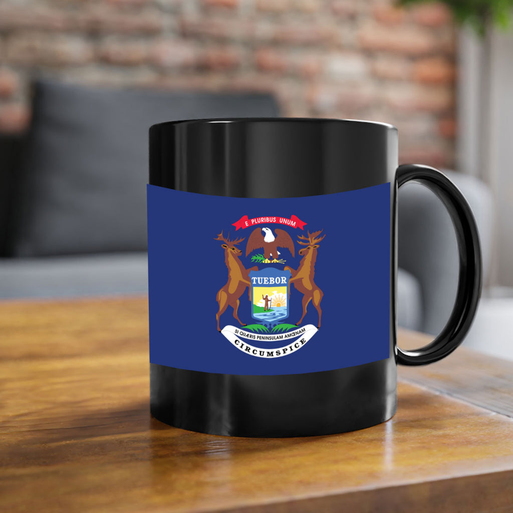 Michigan 30#- Us Flags-Mug / Coffee Cup