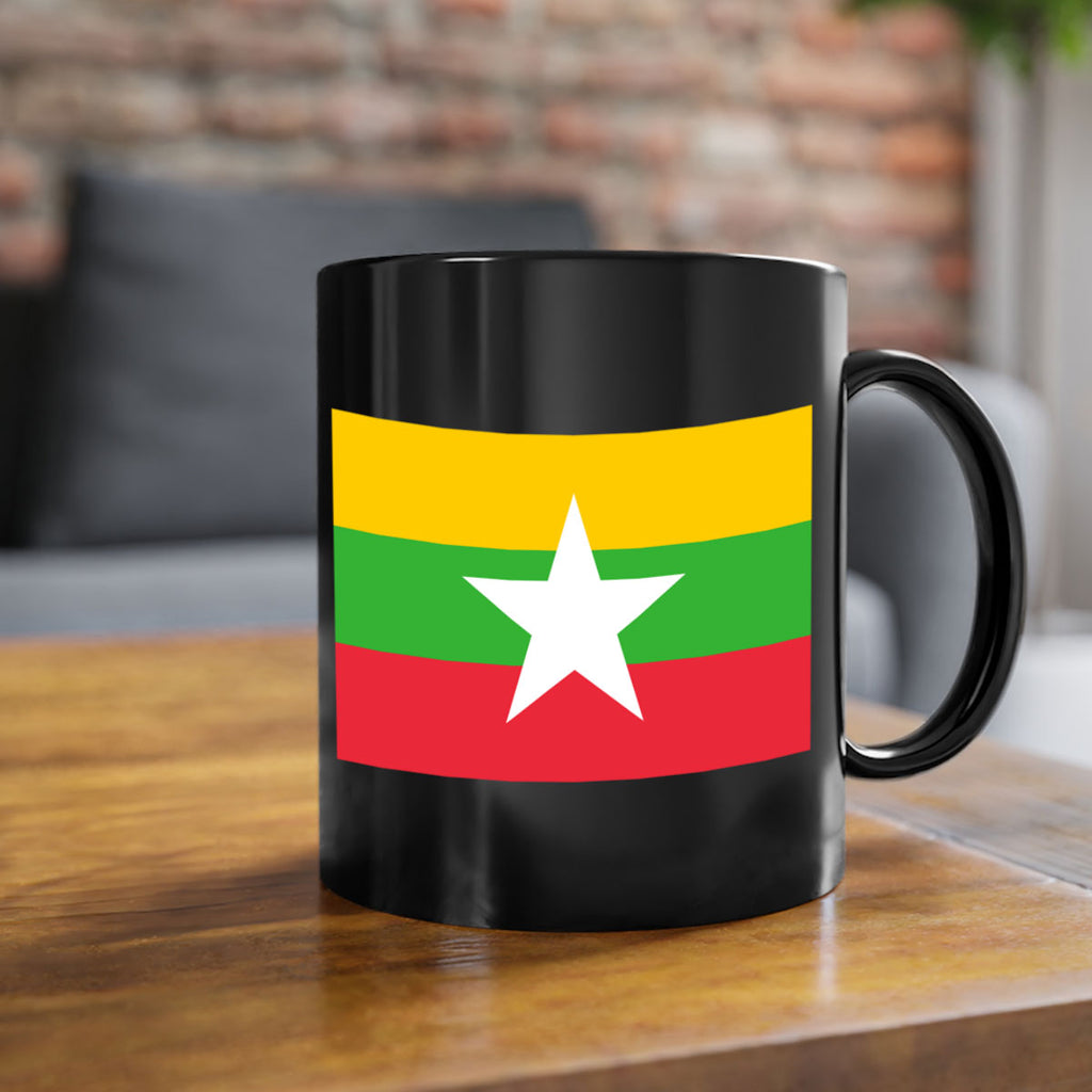 Myanmar 79#- world flag-Mug / Coffee Cup