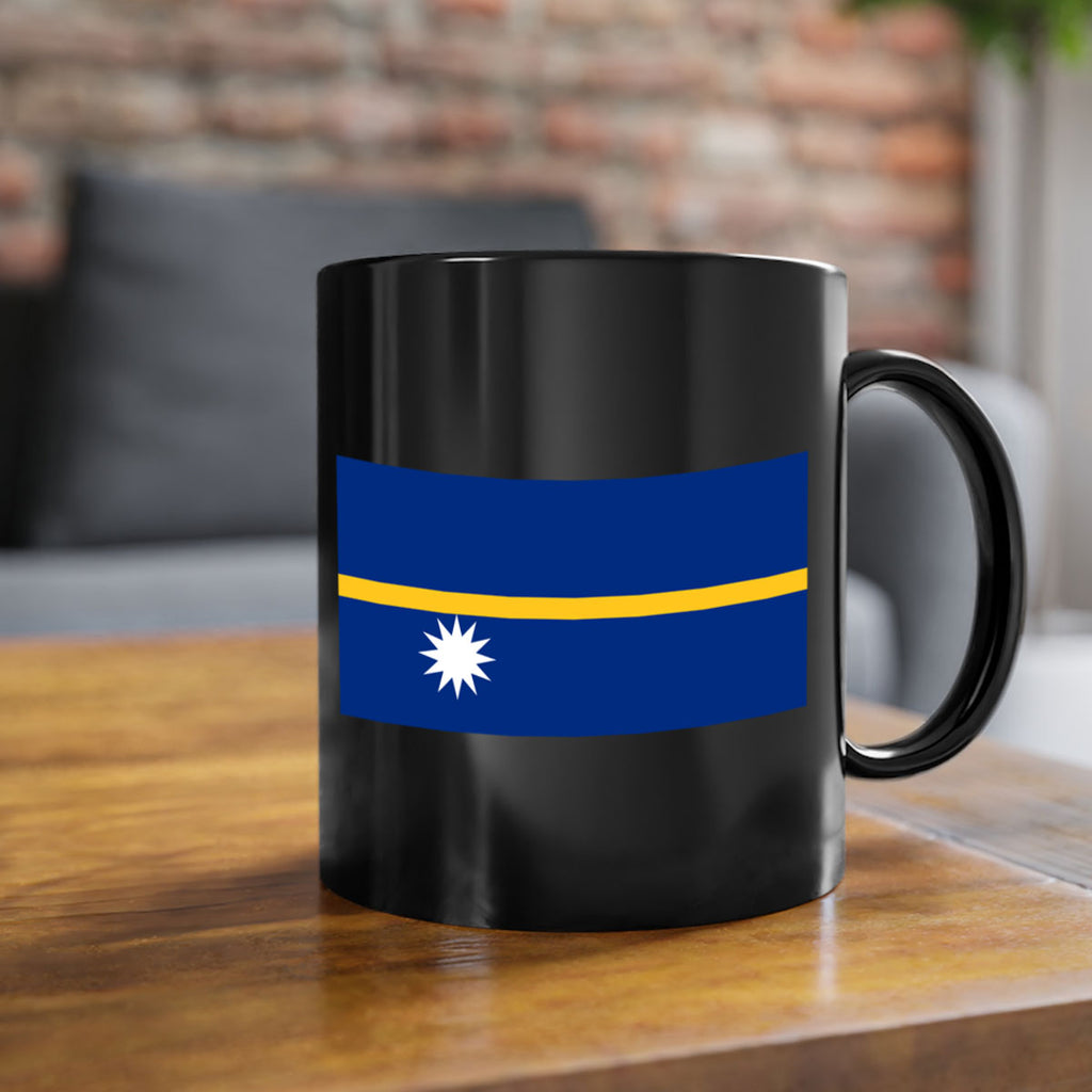 Nauru 77#- world flag-Mug / Coffee Cup