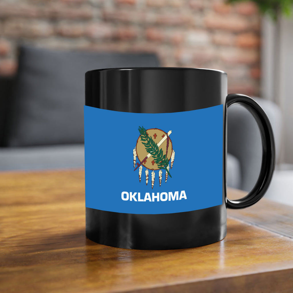 Oklahoma 16#- Us Flags-Mug / Coffee Cup