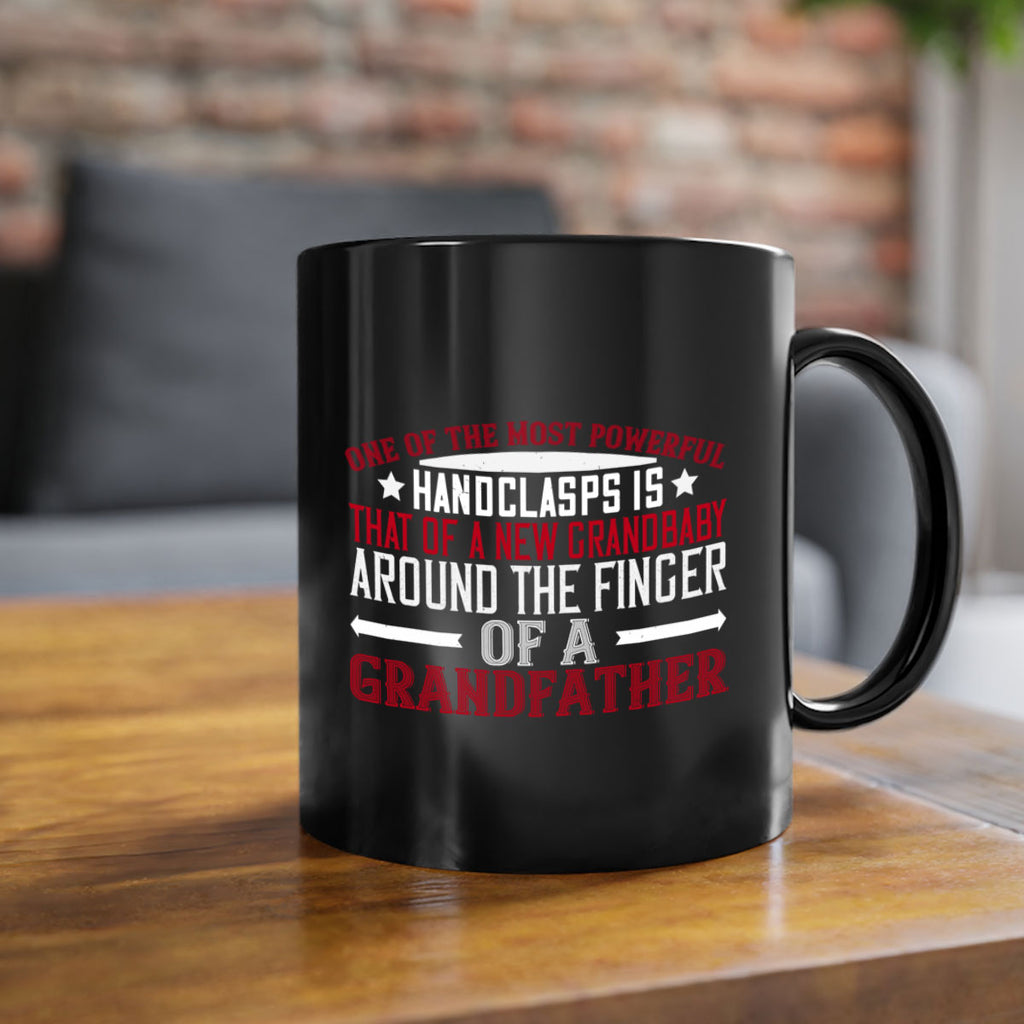 One of the most powerful handclasps 69#- grandpa-Mug / Coffee Cup