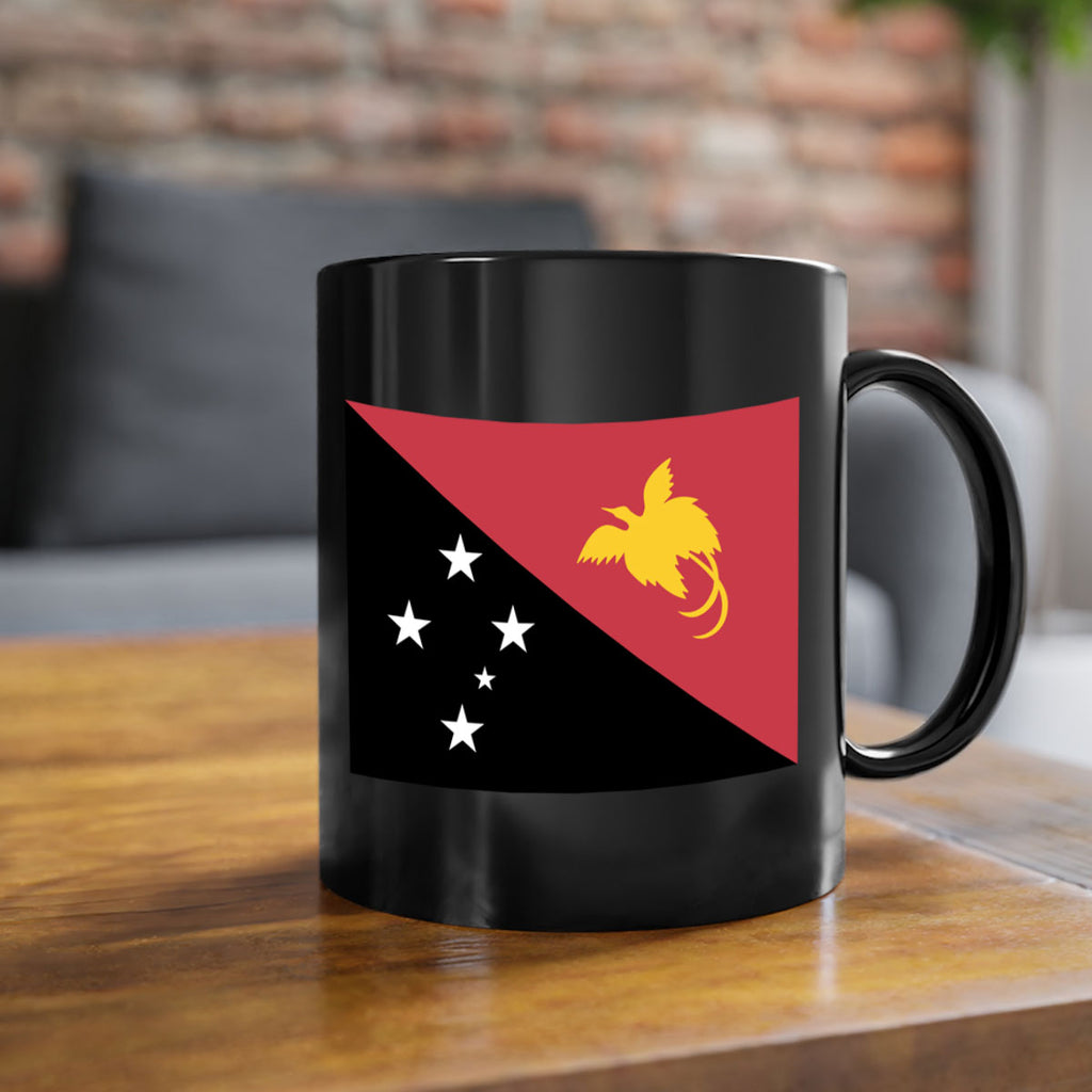 Papua New Guinea 62#- world flag-Mug / Coffee Cup