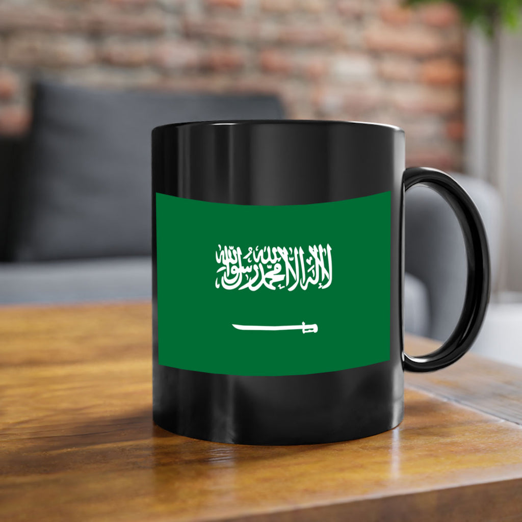 Saudi Arabia 46#- world flag-Mug / Coffee Cup
