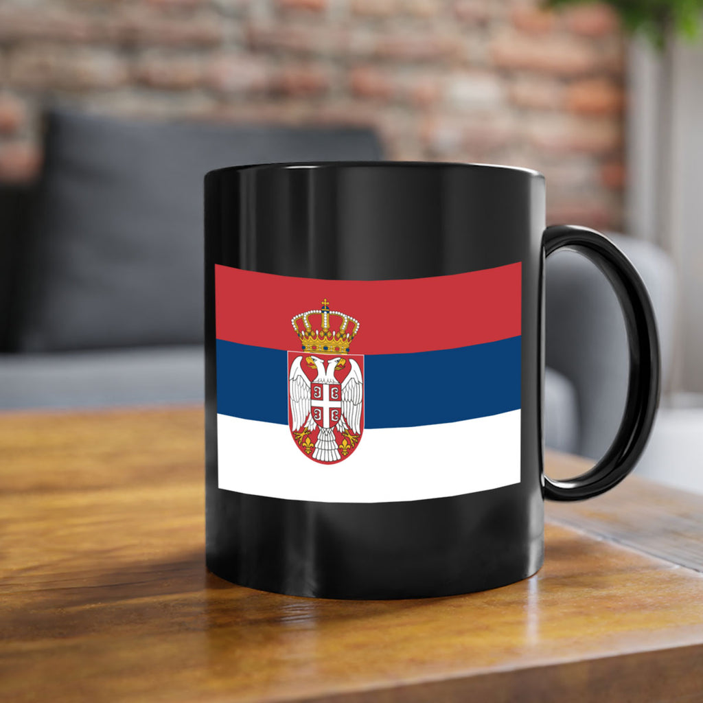 Serbia 44#- world flag-Mug / Coffee Cup