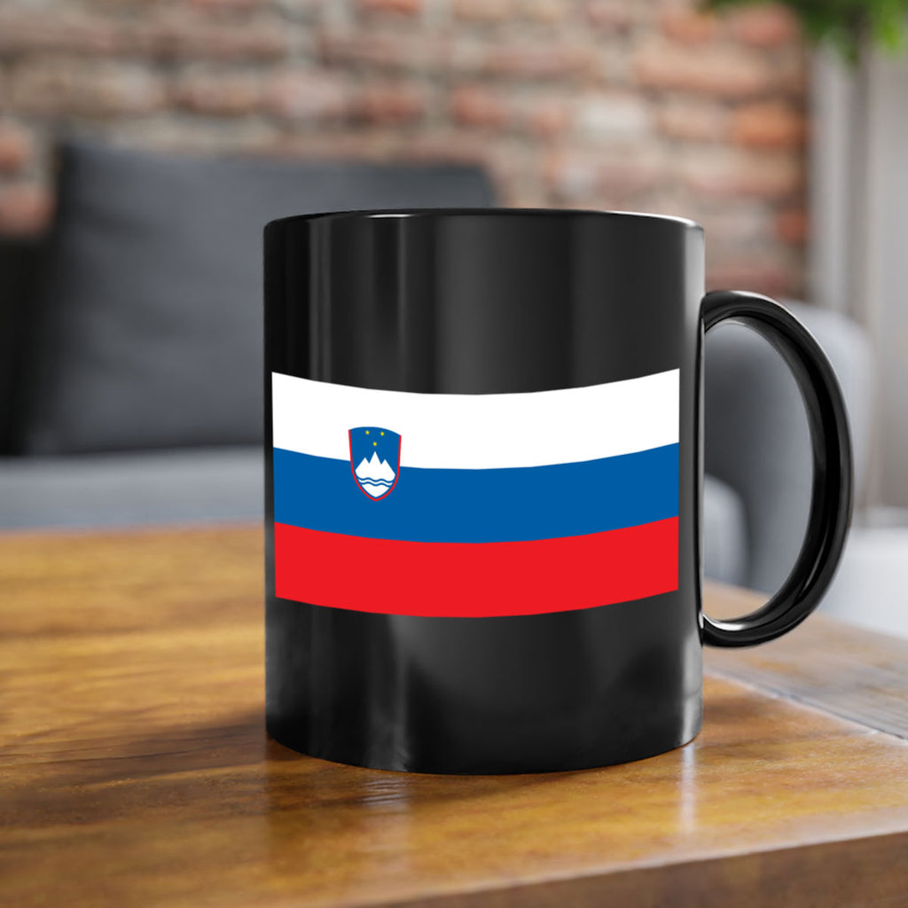 Slovenia 39#- world flag-Mug / Coffee Cup