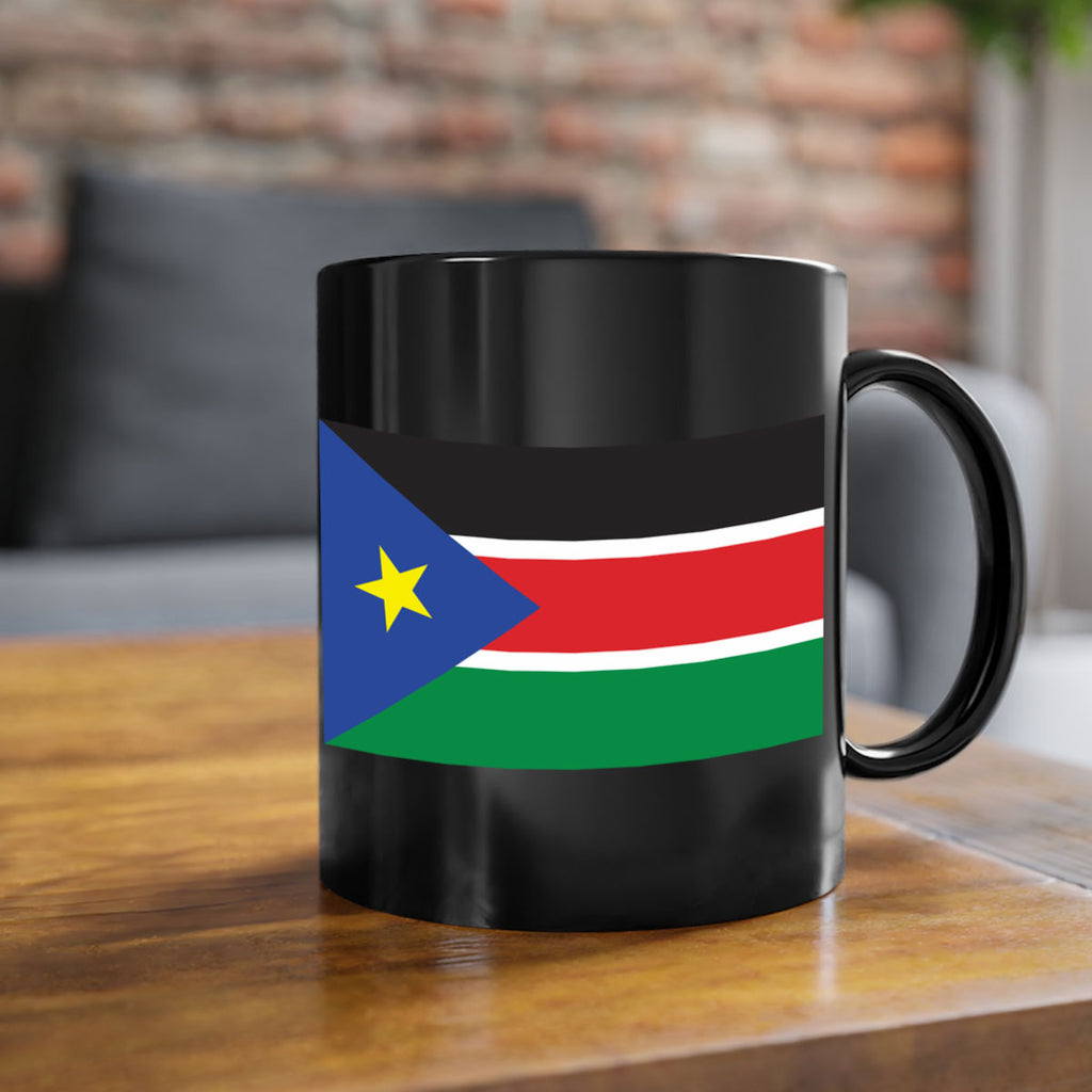 South Sudan 34#- world flag-Mug / Coffee Cup