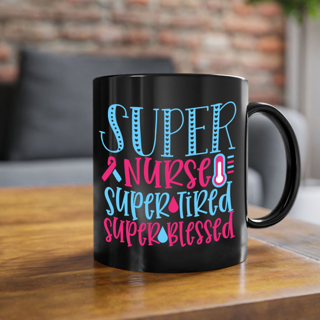 Super Nurse Super Tired Style 346#- nurse-Mug / Coffee Cup