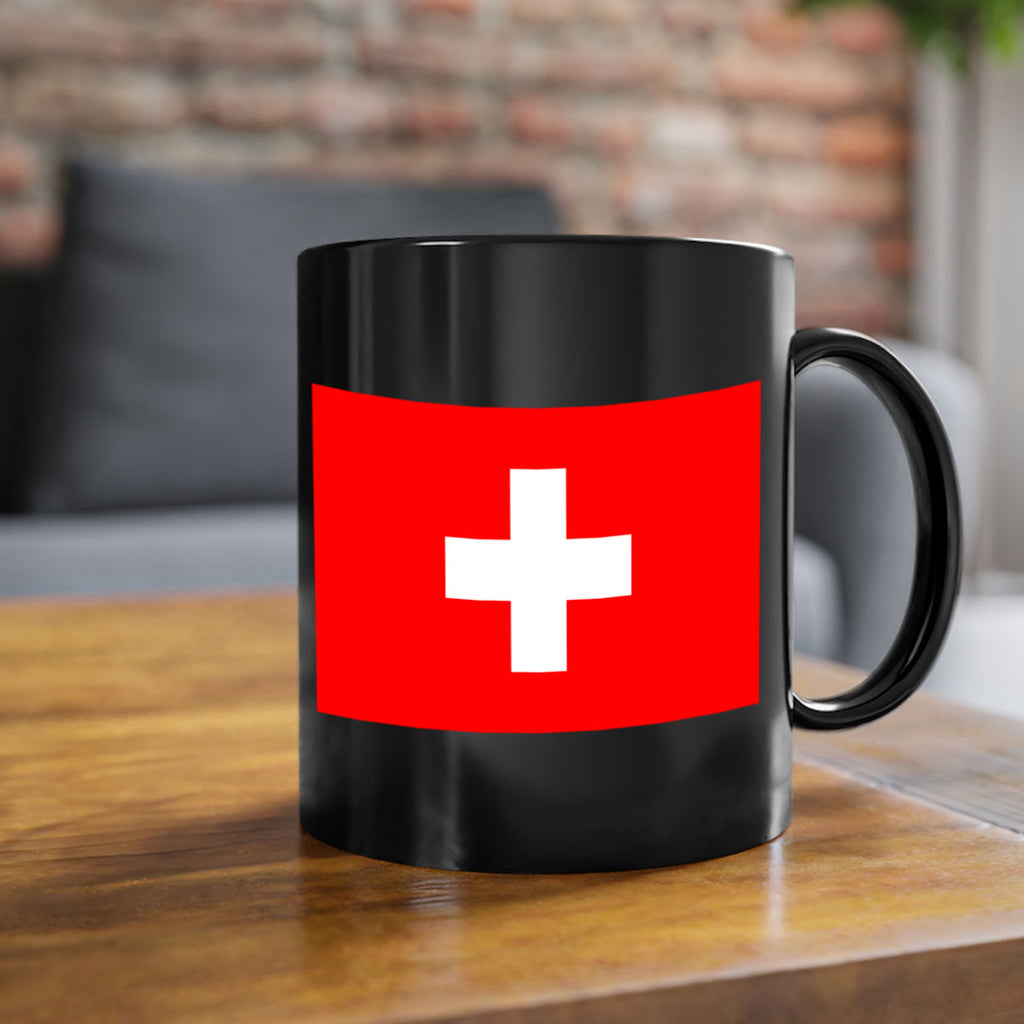 Switzerland 28#- world flag-Mug / Coffee Cup