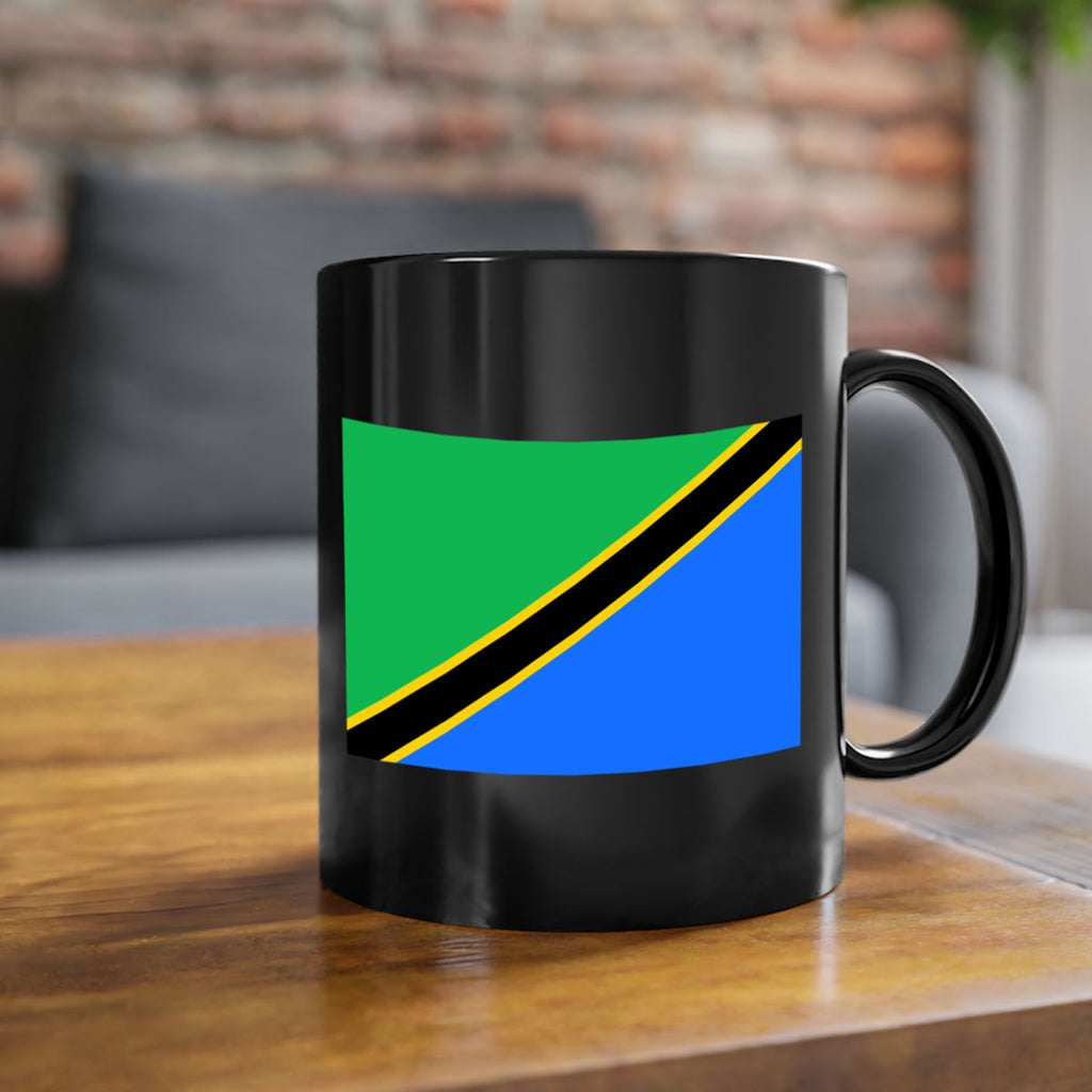 Tanzania 24#- world flag-Mug / Coffee Cup