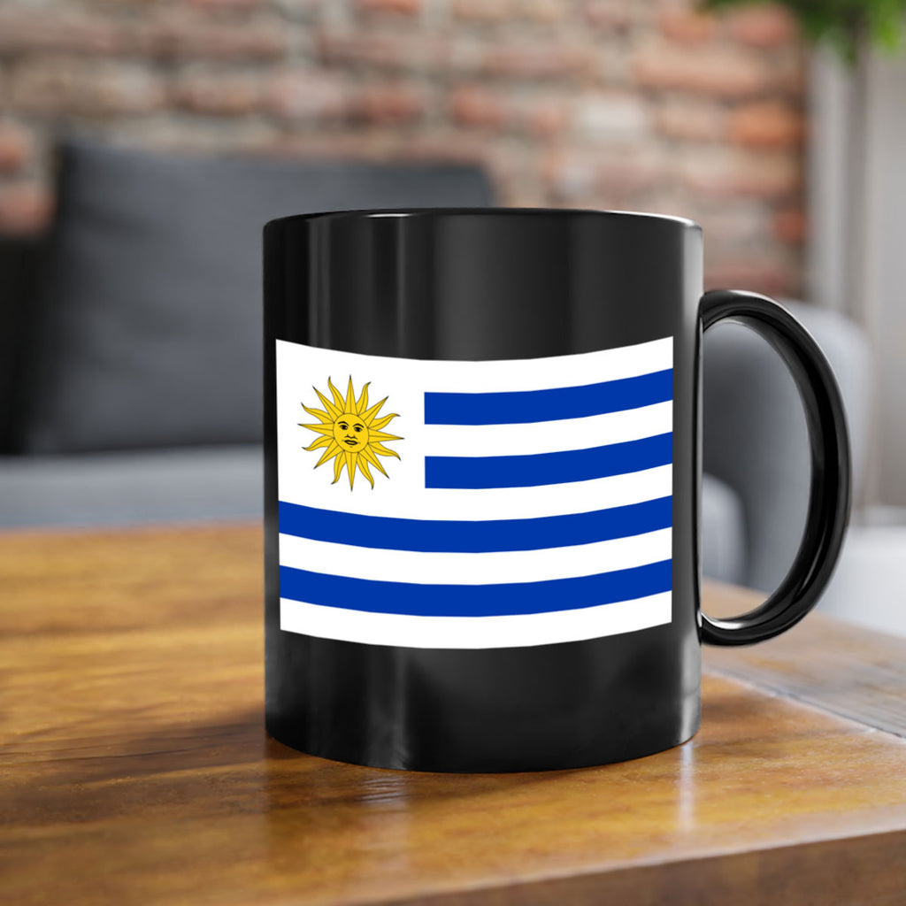 Uruguay 9#- world flag-Mug / Coffee Cup