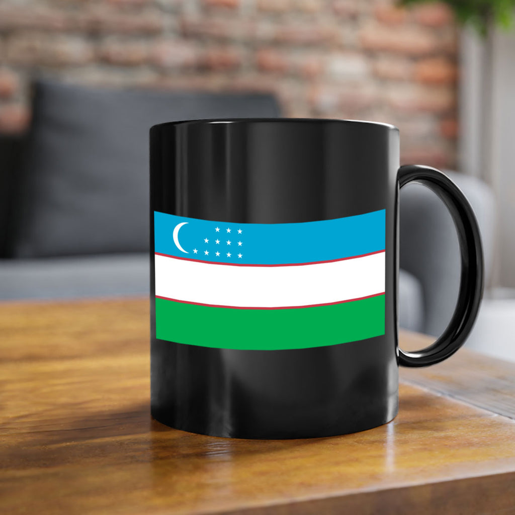 Uzbekistan 8#- world flag-Mug / Coffee Cup