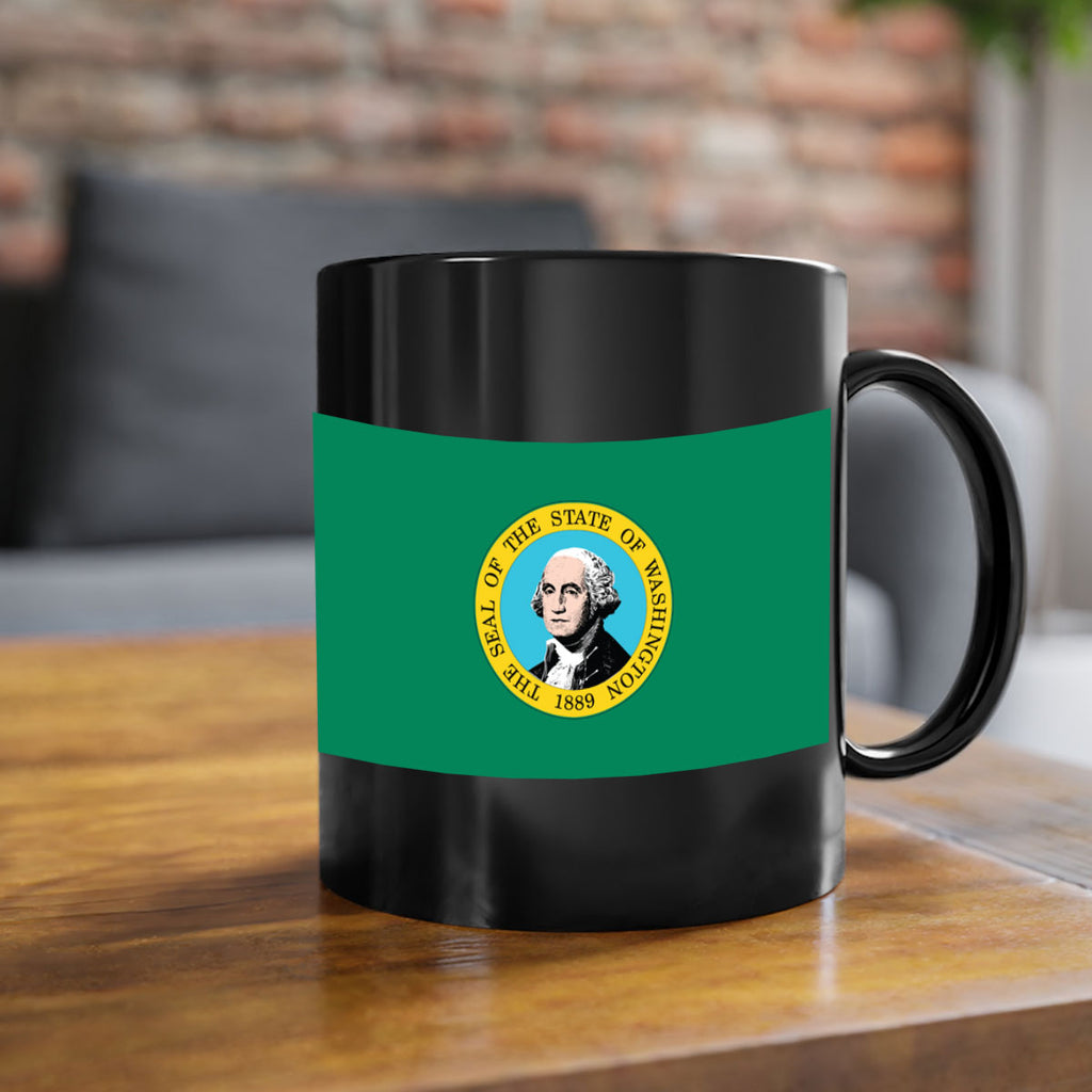 Washington 4#- Us Flags-Mug / Coffee Cup