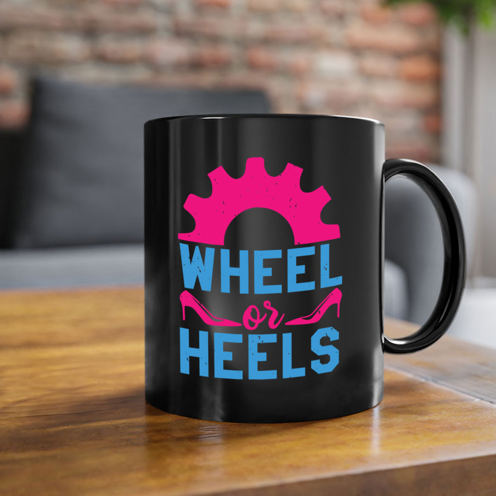 Wheel or Heels Style 8#- baby shower-Mug / Coffee Cup