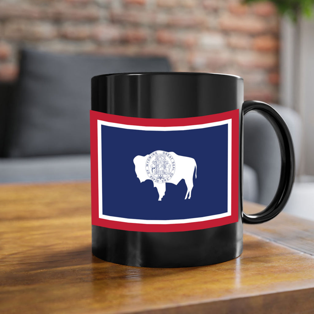 Wyoming 1#- Us Flags-Mug / Coffee Cup