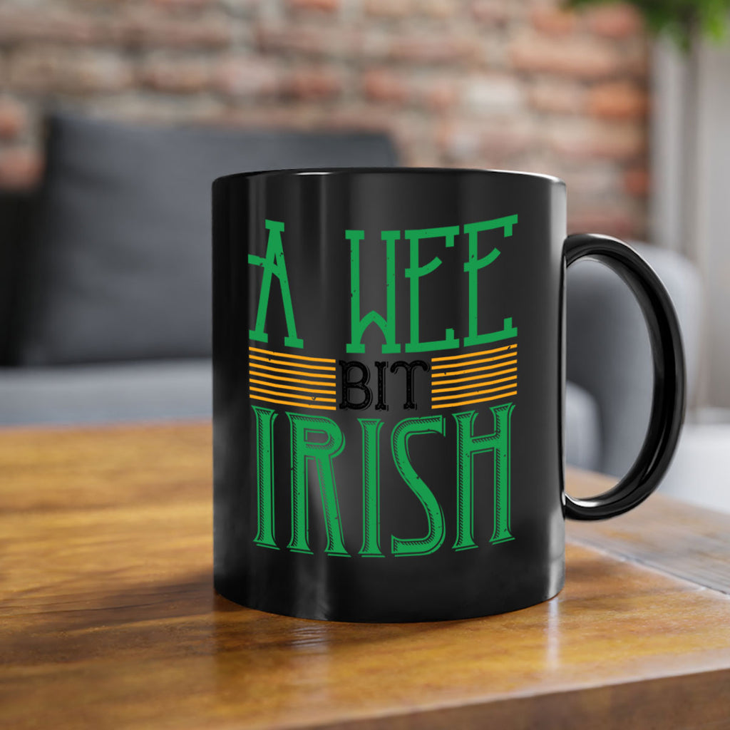 a wee bit irish Style 144#- St Patricks Day-Mug / Coffee Cup