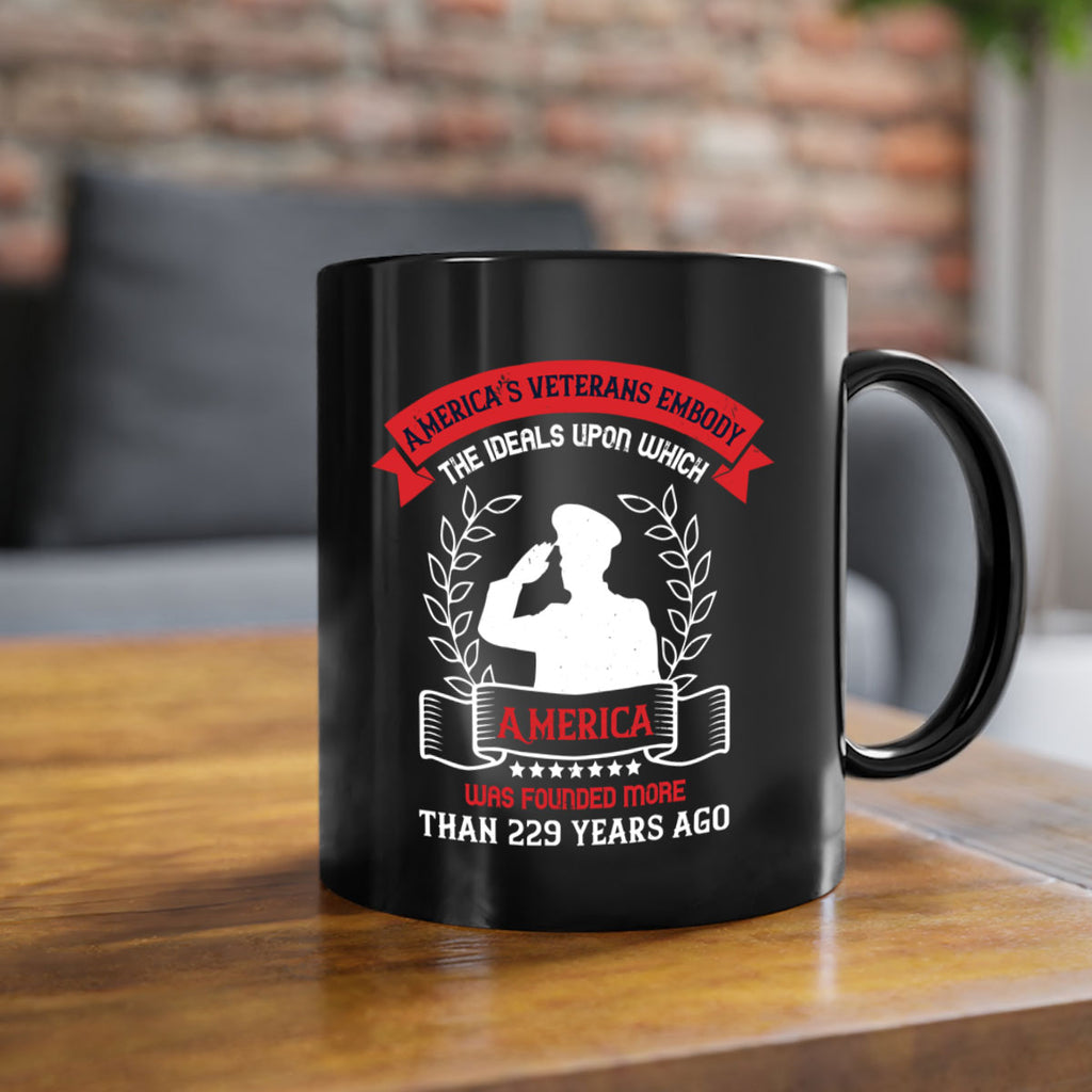 america’s veterans embody the ideals upon which america was founded more than years ago 76#- veterns day-Mug / Coffee Cup