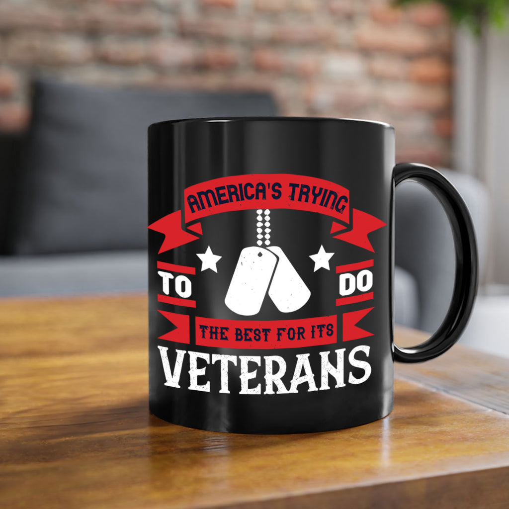 americas trying to do the best for its veteran 78#- veterns day-Mug / Coffee Cup