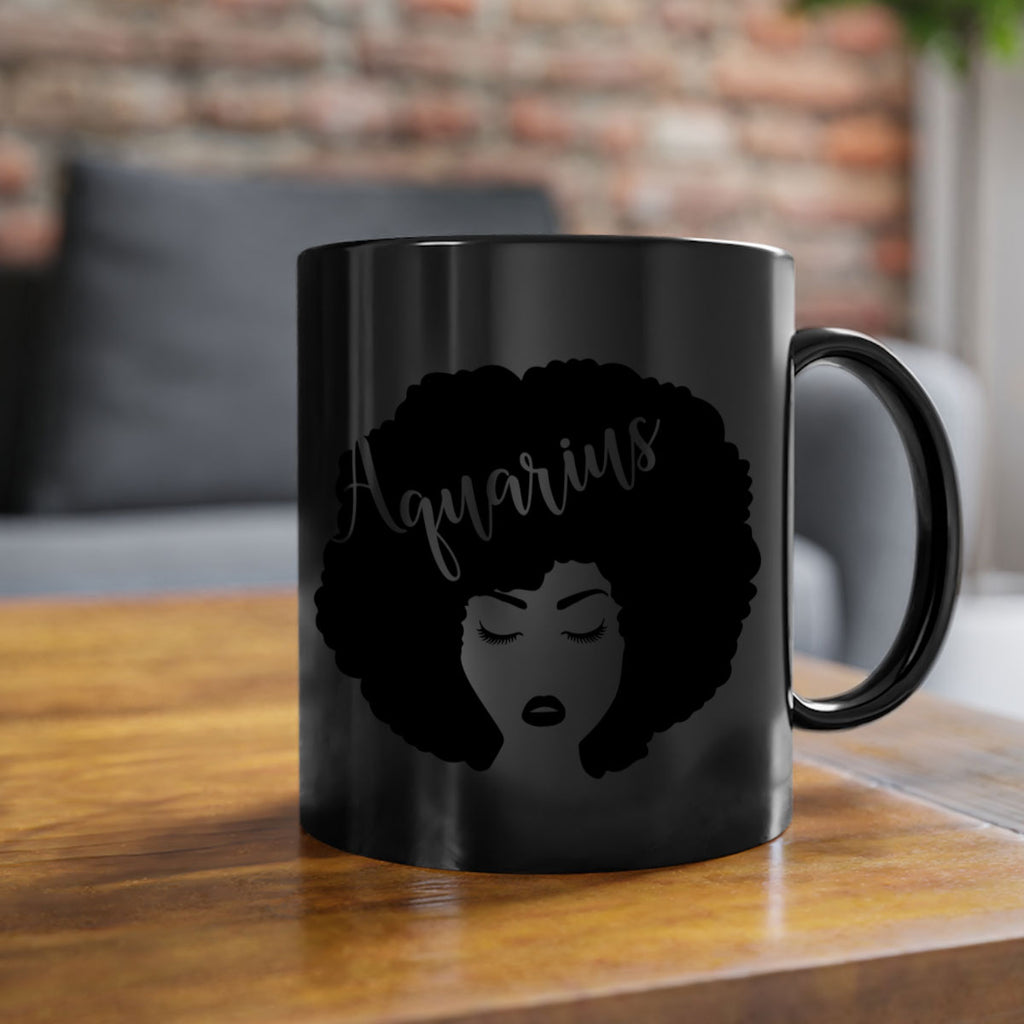 aquarius62#- Black women - Girls-Mug / Coffee Cup