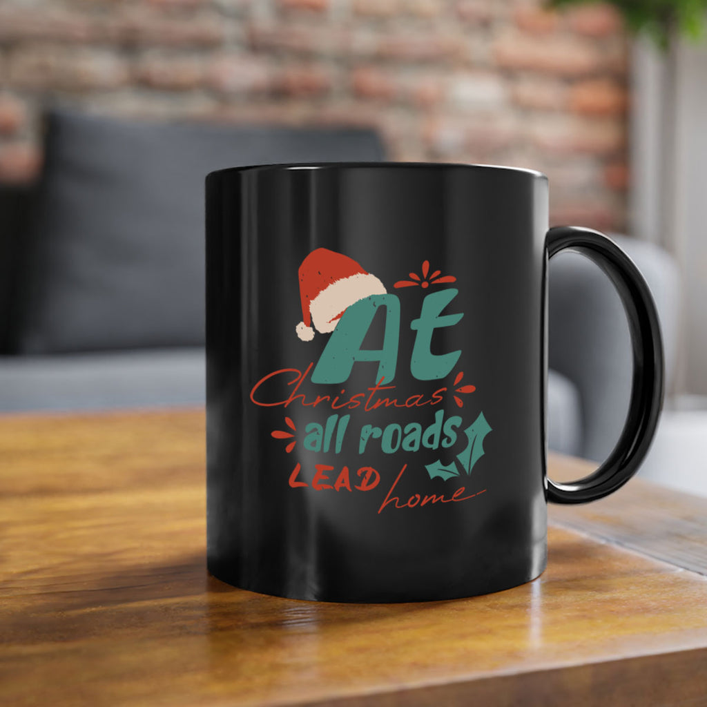 at christmas all roads 320#- christmas-Mug / Coffee Cup