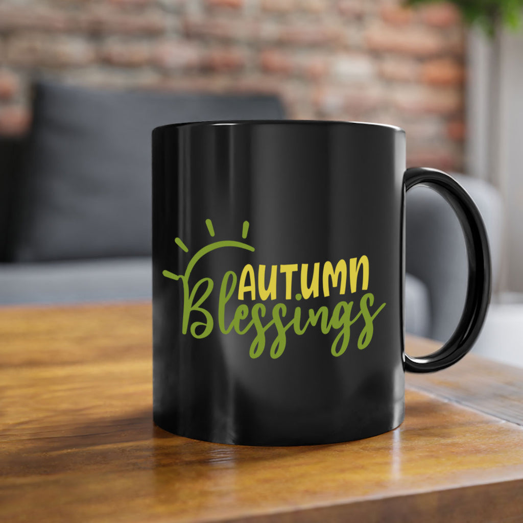 autumn blessings 66#- thanksgiving-Mug / Coffee Cup