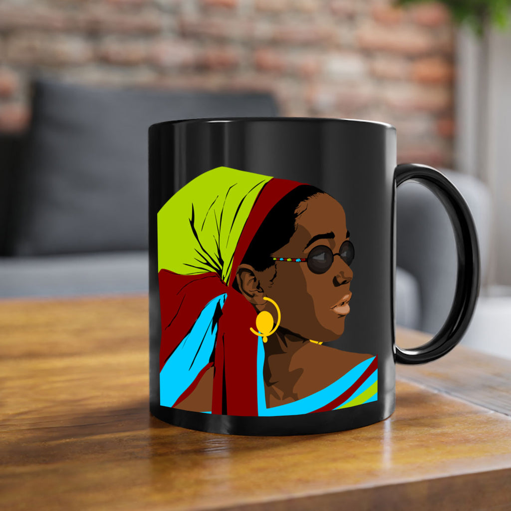 beautiful black woman 61#- Black women - Girls-Mug / Coffee Cup