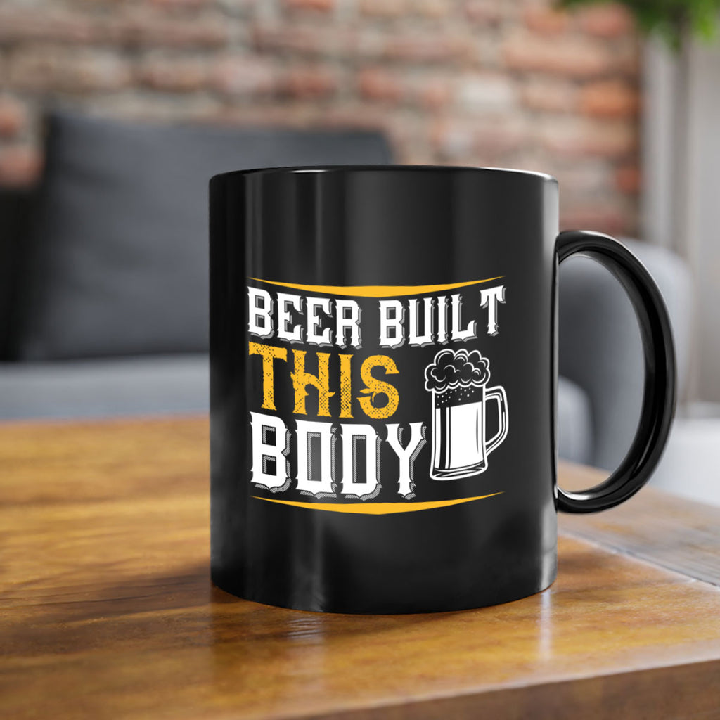 beer built this body 110#- beer-Mug / Coffee Cup