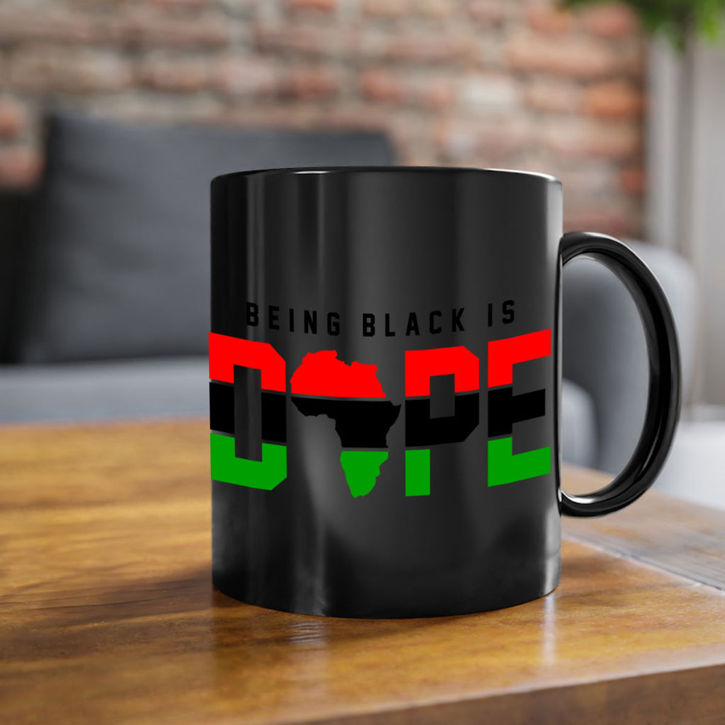 being black is dope africa 257#- black words - phrases-Mug / Coffee Cup