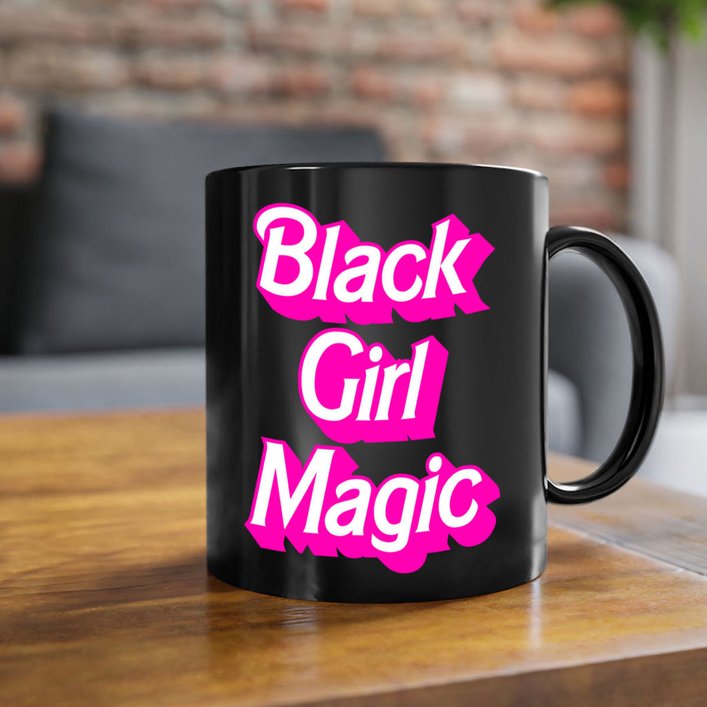 black girl magic 206#- black words - phrases-Mug / Coffee Cup