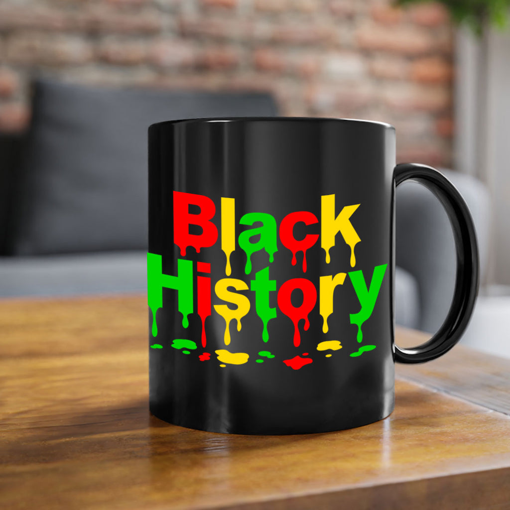 black history drip 241#- black words - phrases-Mug / Coffee Cup