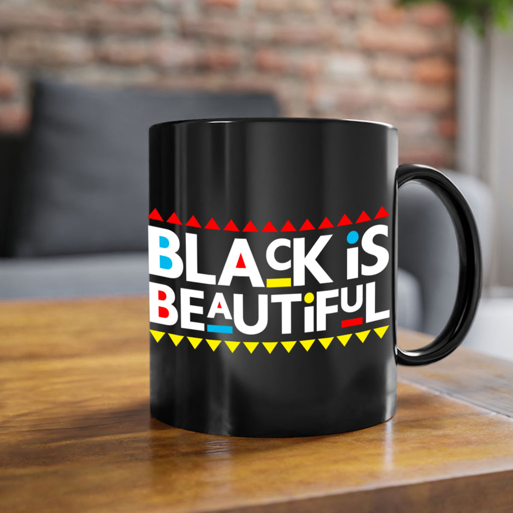 black is beautiful 235#- black words - phrases-Mug / Coffee Cup