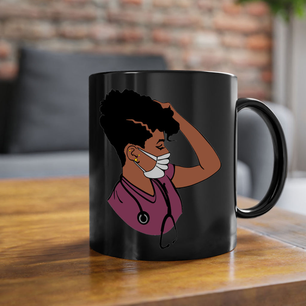 black nurse 1#- Black women - Girls-Mug / Coffee Cup