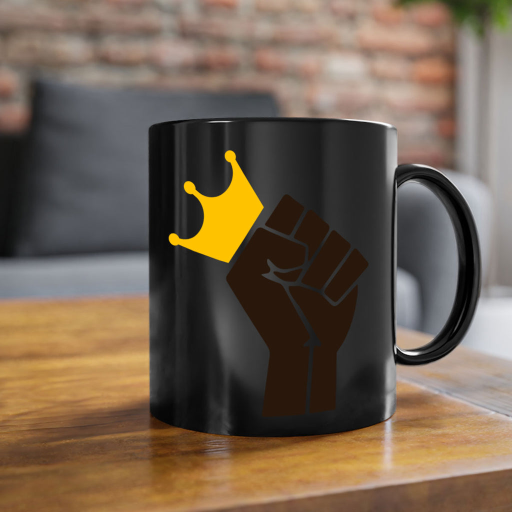 black power crown 198#- black words - phrases-Mug / Coffee Cup