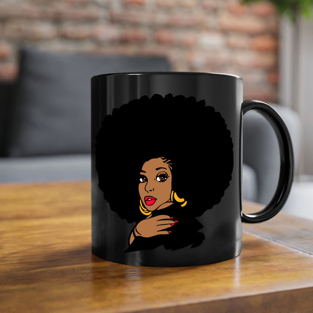 black women - queen 10#- Black women - Girls-Mug / Coffee Cup