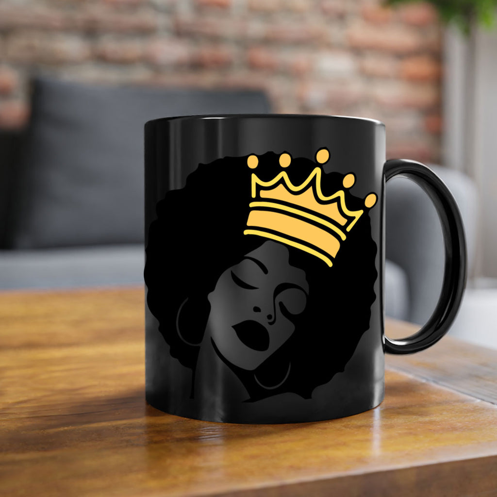 black women - queen 18#- Black women - Girls-Mug / Coffee Cup