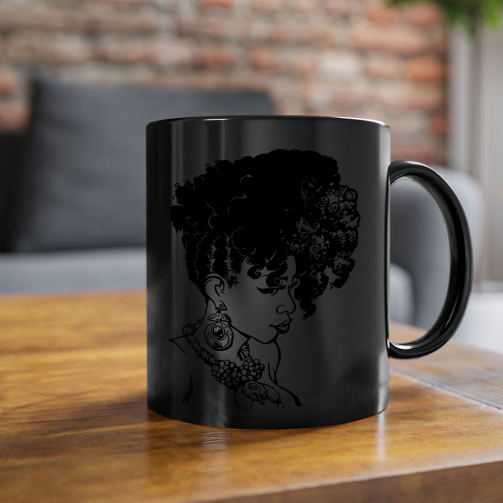 black women - queen 40#- Black women - Girls-Mug / Coffee Cup