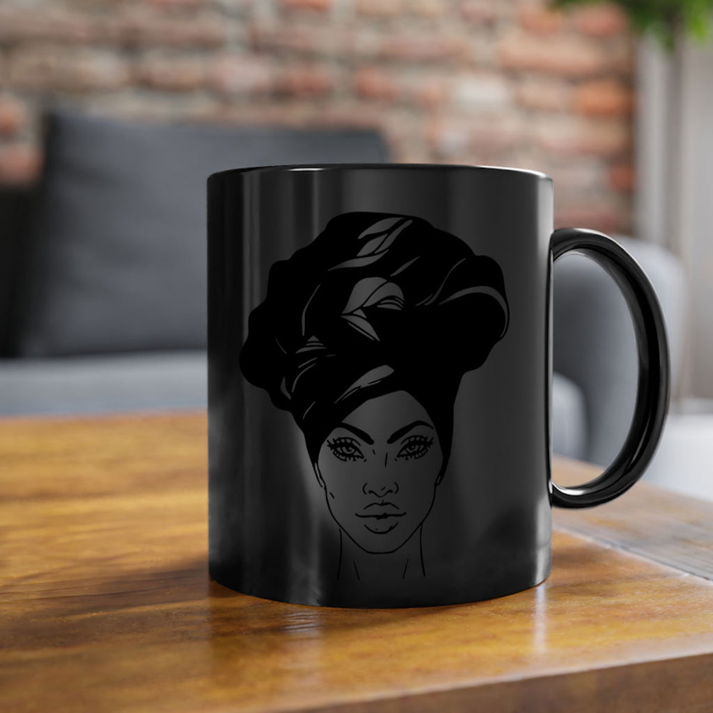 black women - queen 44#- Black women - Girls-Mug / Coffee Cup