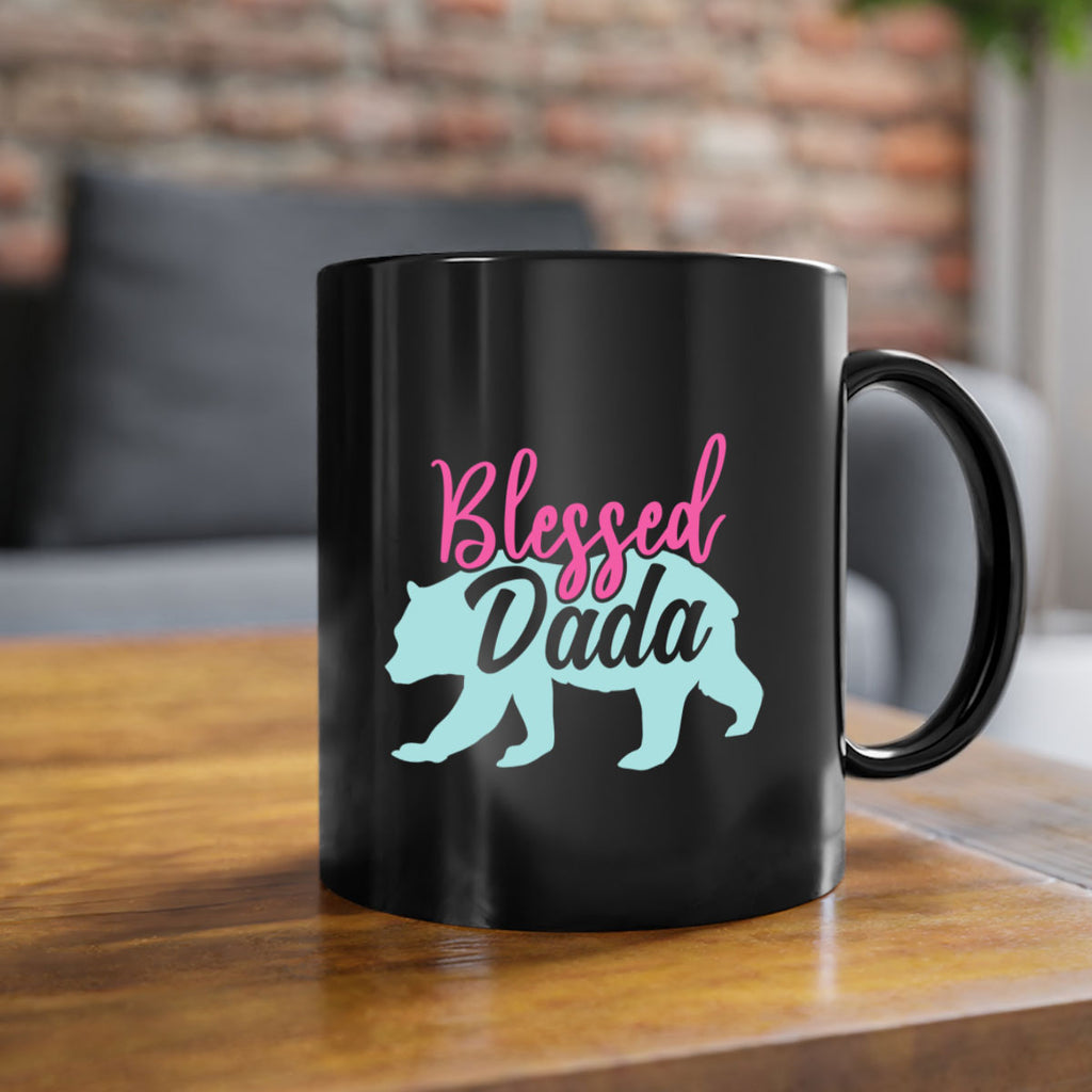 blessed dada 35#- dad-Mug / Coffee Cup
