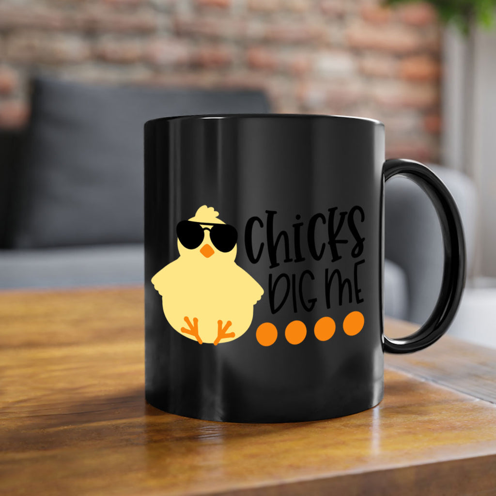 chicks dig me 65#- easter-Mug / Coffee Cup