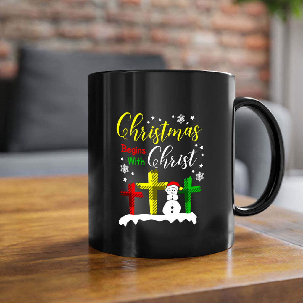 christmas begins with christ style 97#- christmas-Mug / Coffee Cup