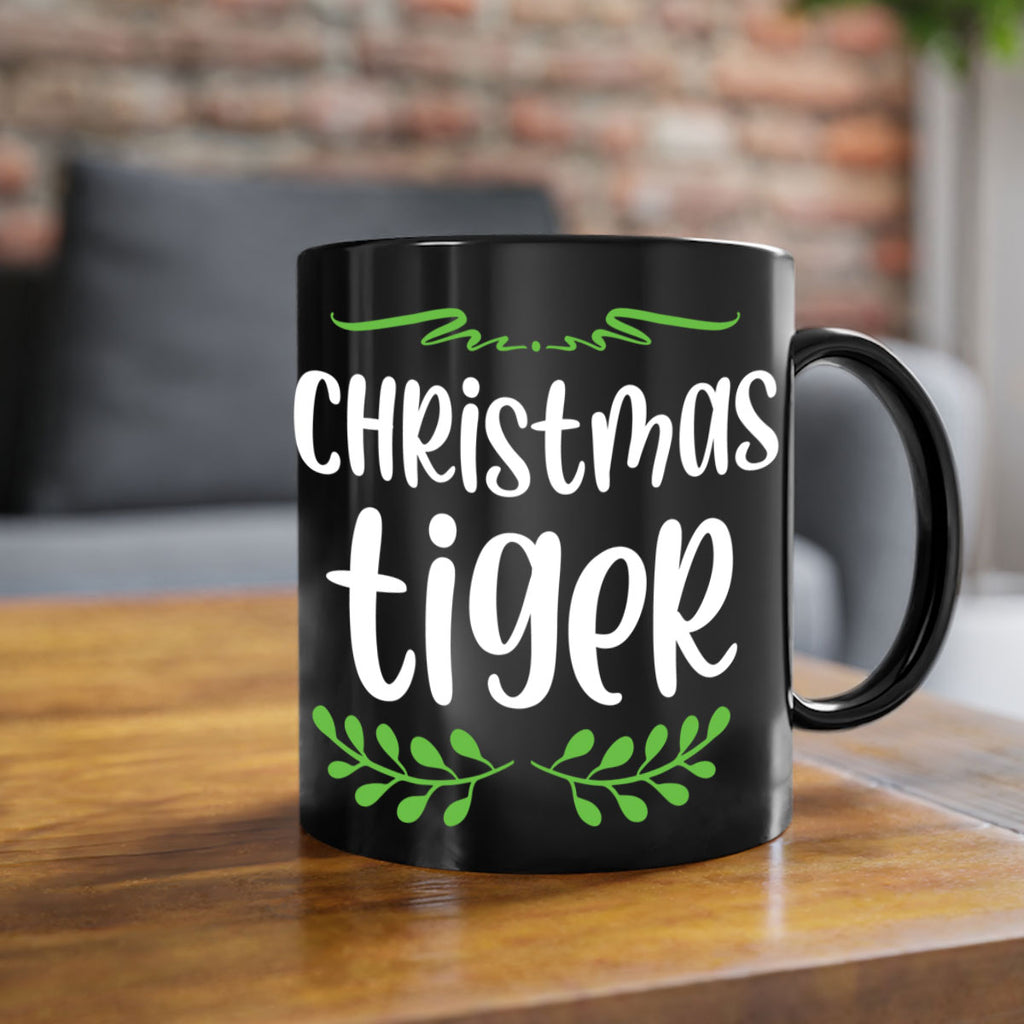 christmas tiger style 124#- christmas-Mug / Coffee Cup