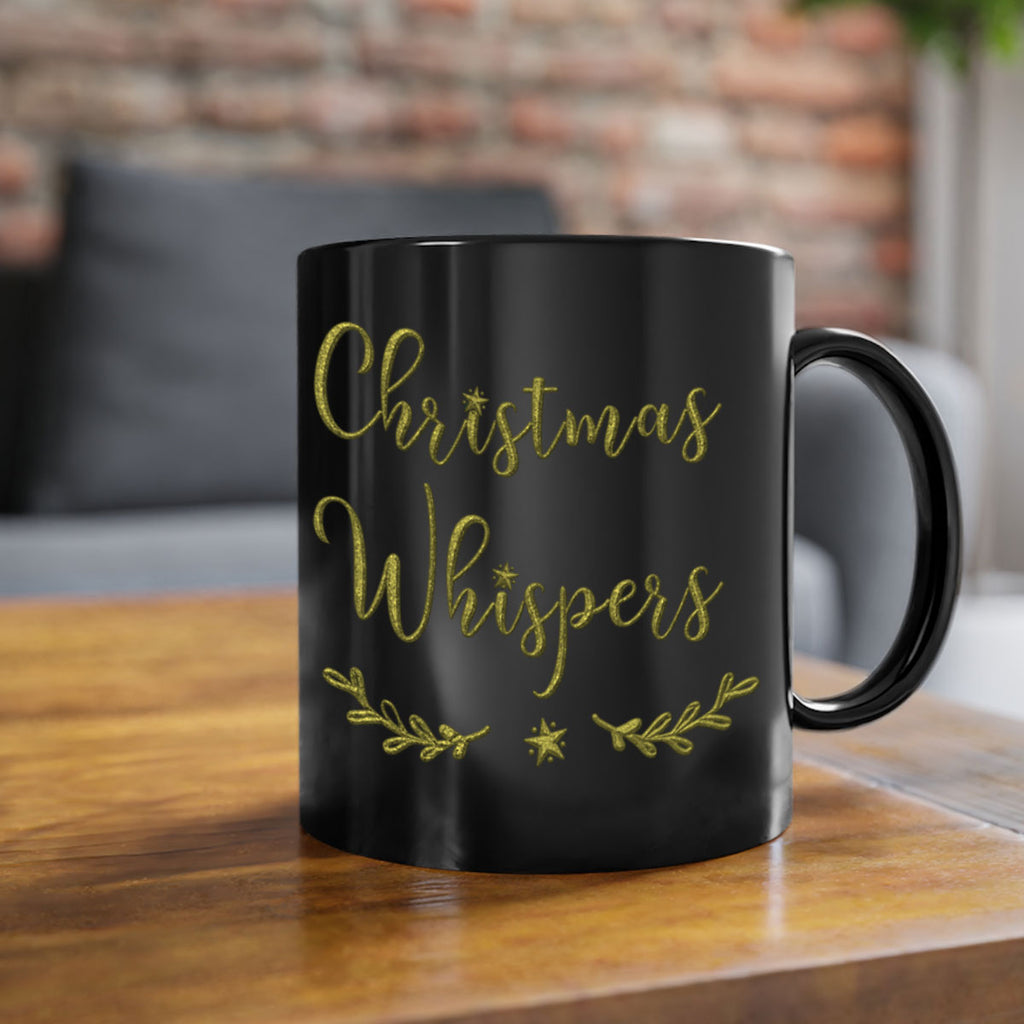 christmas whispers green 381#- christmas-Mug / Coffee Cup