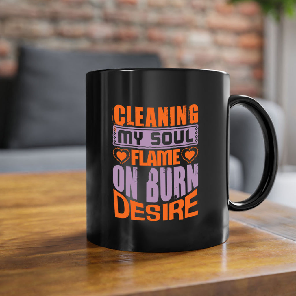 cleaning my sould flame on burn desire Style 42#- cleaner-Mug / Coffee Cup