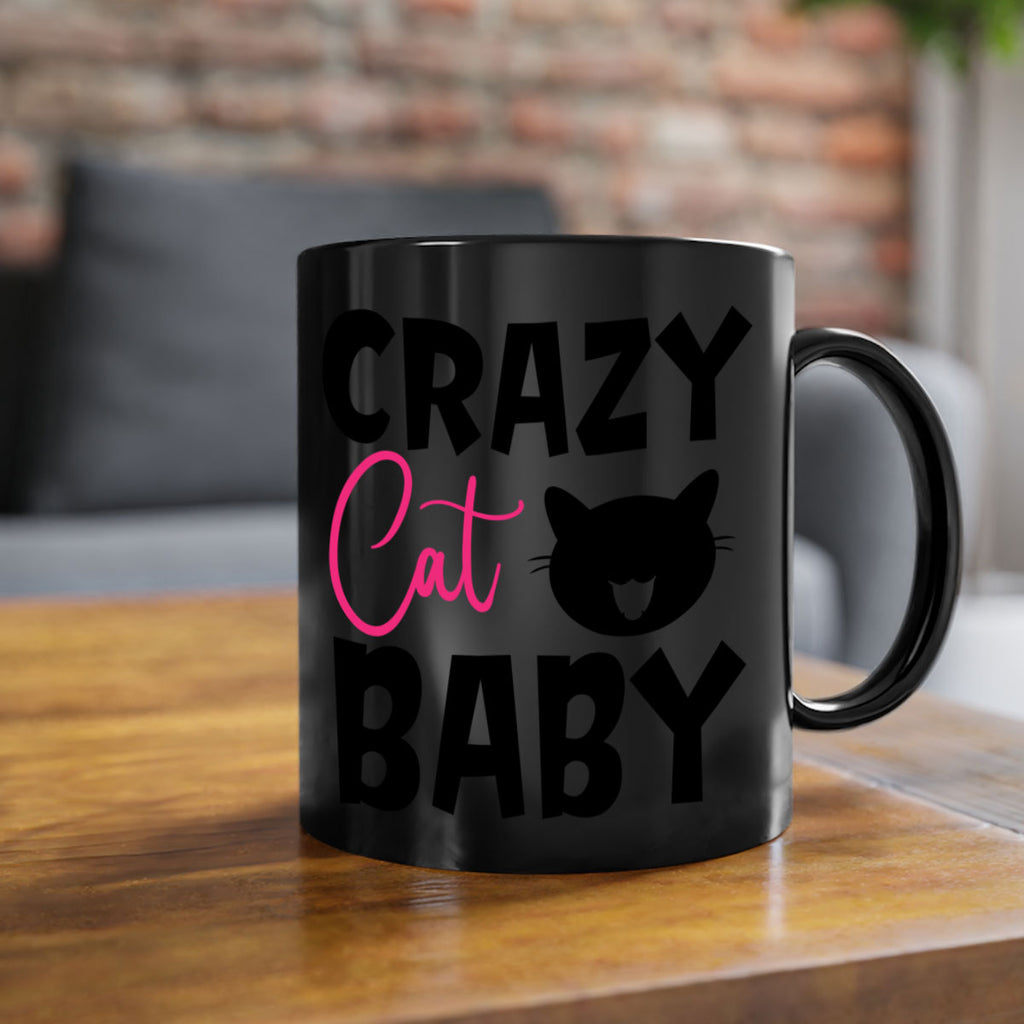 crazy cat baby Style 270#- baby2-Mug / Coffee Cup