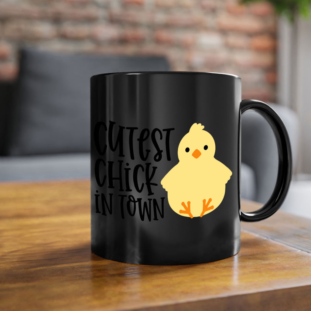 cutest chick in town 61#- easter-Mug / Coffee Cup