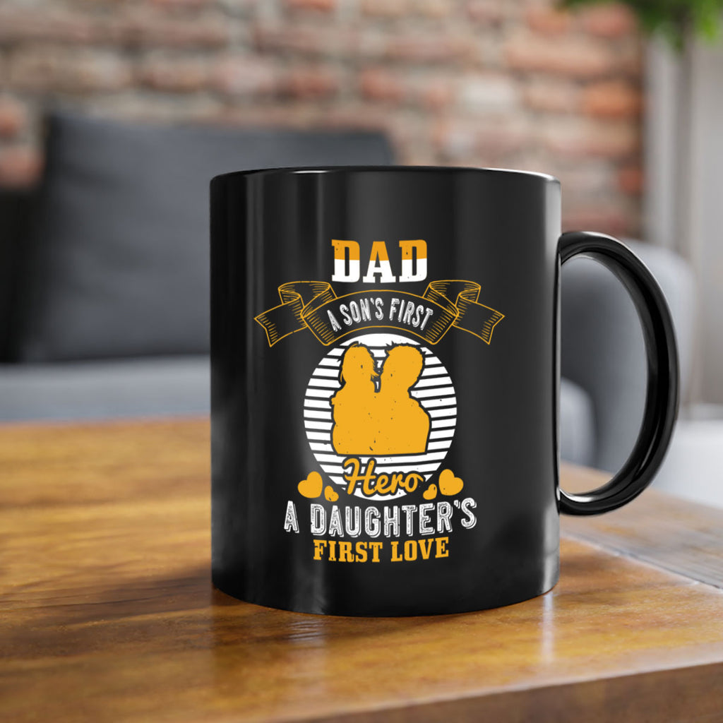 dad a son’s first hero 245#- fathers day-Mug / Coffee Cup