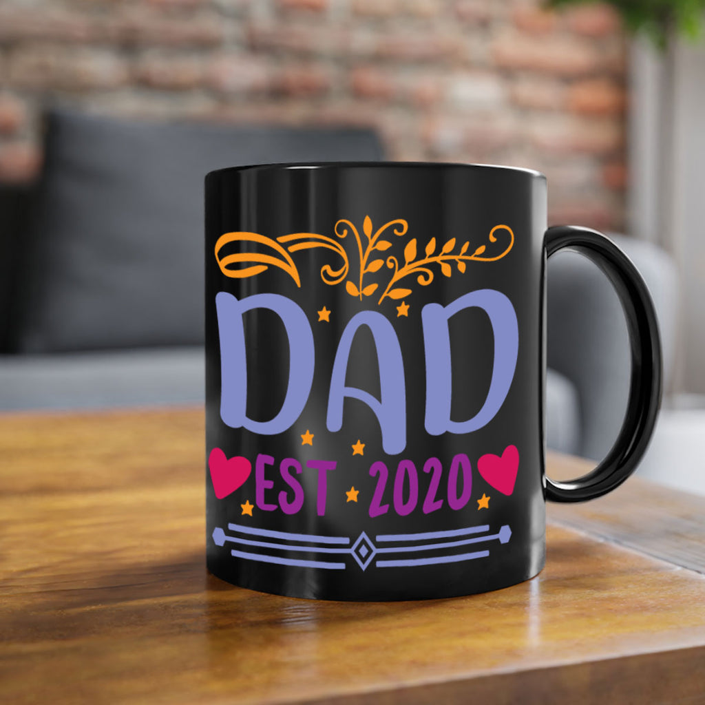 dad est 98#- fathers day-Mug / Coffee Cup